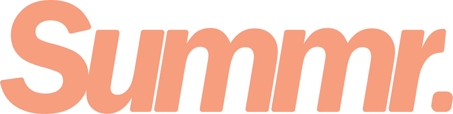 Footer Summr Logo Peach